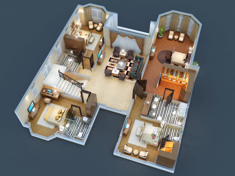 3D Floor Plan 2